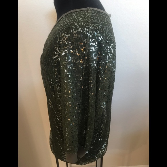 NWOT Olive IMAGINARY VOYAGE SZL TOP - Picture 2 of 6